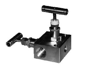 Manifold de 2 vías - VM2 - APLISENS S.A. - de acero inoxidable