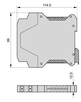 Aislador de señal - SP-02 - APLISENS S.A. - de corriente / de dos canales