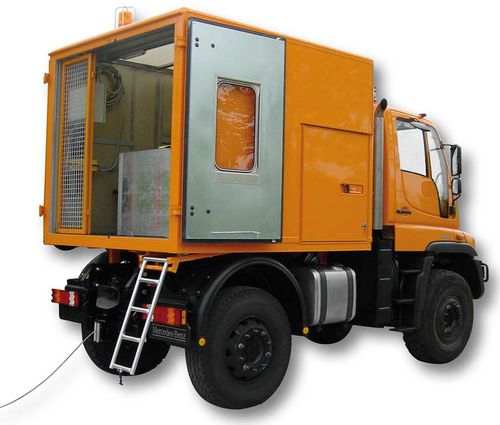 Cabrestante hidráulico - KE-SP 3030 Unimog - Jakob Thaler GmbH - de tiro / para vehículos