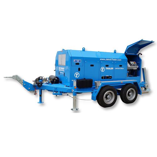Cabrestante con motor diésel - KE-SP 80 series - Jakob Thaler GmbH - para cable / de tiro / para el saneamiento de tubos