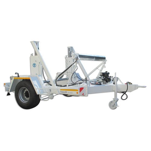 Remolque en U - TTA 14008 - Jakob Thaler GmbH - portabobina / para transporte y tendido de cables / para enrollacable