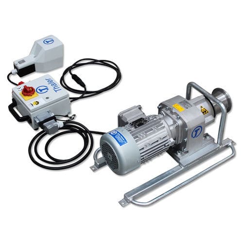 Cabrestante eléctrico - TSW 2000 - Jakob Thaler GmbH - de cuerda / de tiro / 400V