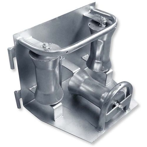 Bobina para tendido de cables con rodillo de acero - Z-KER 103Z - Jakob Thaler GmbH - con reducción de ruido