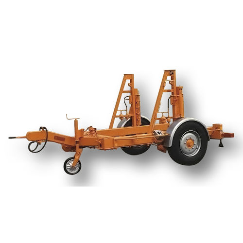 Remolque en U - TTA 5875 AL - Jakob Thaler GmbH - portabobina / para transporte y tendido de cables / para enrollacable