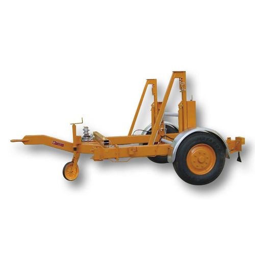 Remolque portabobina - TTA 5085 S - Jakob Thaler GmbH - para transporte y tendido de cables / para enrollacable / de 1 eje