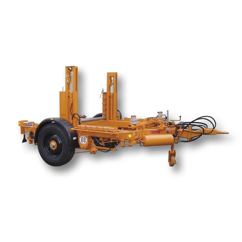 Remolque portabobina - TTA 6094 A - Jakob Thaler GmbH - para transporte y tendido de cables / para enrollacable / de 1 eje