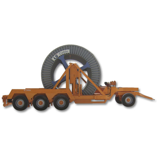 Remolque en U - TTA 40008 - Jakob Thaler GmbH - portabobina / para transporte y tendido de cables / para enrollacable