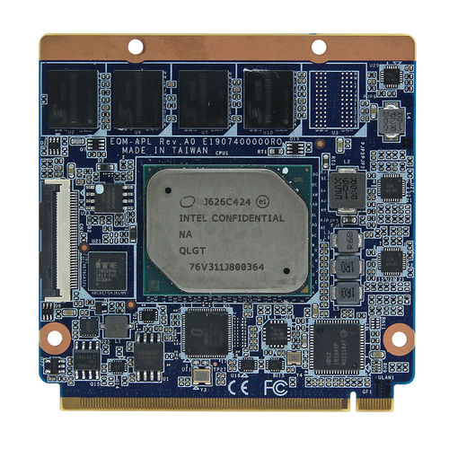 Tarjeta CPU Qseven® - EQM-APL - BCM Advanced Research - Intel® Celeron® J3455 / intel® celeron® N3350 / Intel® Atom x7-E3950