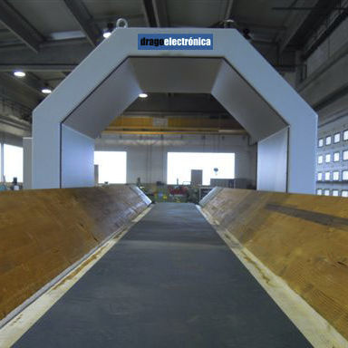 Detector de metales de túnel - Drago Electrónica - para la industria de la madera