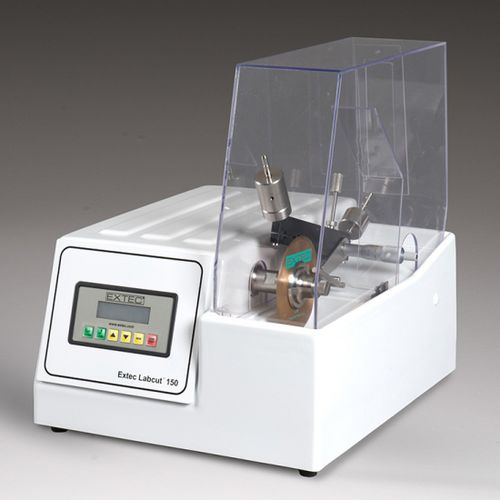Sierra circular - Labcut® 150 - Extec Corp. - para metales / para compuestos / de precisión