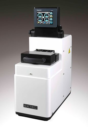 Prensa de montaje automática - Labpress 40 - Extec Corp. - para muestra metalográfica / en caliente / refrigerada por agua