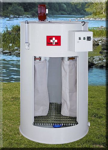 Microplanta para tratamiento de aguas residuales compacta - Abc Swisstech