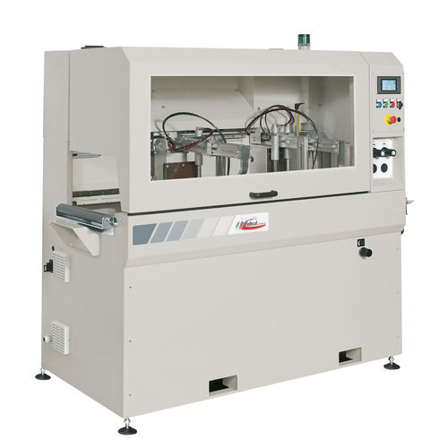 Sierra monocabezal - AUTOCUT 500 - ABCD MACHINERY S.r.l. - tronzadora / para aluminio / con alimentación automática