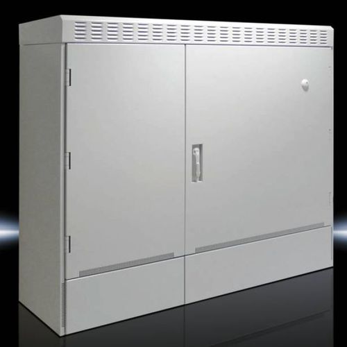 Sistema de armarios de exterior - MFG 15 - RITTAL - de suelo / con puertas dobles / de aluminio