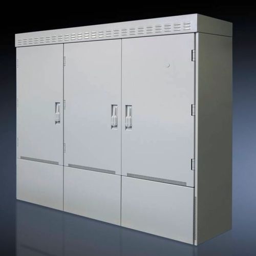 Sistema de armarios de exterior - MFG 18 - RITTAL - de suelo / multipuertas / de aluminio