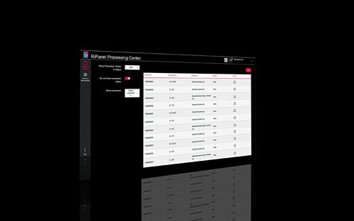Software análisis de procesos para la - RiPanel Processing Center - RITTAL - de interfaz CAD / de planificación / de proceso