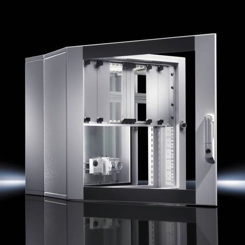 Caja de pared - EL series - RITTAL - rack de 19" / rectangular / de chapa de acero