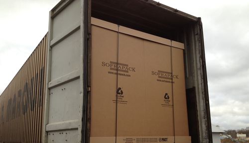 Caja-palé de cartón - SOFRAPACK - de transporte / industrial / de protección