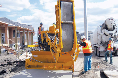 Extendedora de encofrado deslizante - GT 3200 - GOMACO International
