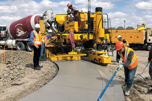 Extendedora de encofrado deslizante offset - Xtreme Commander IIIx - GOMACO International