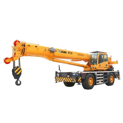 Grúa móvil - RT35 - XCMG - para terreno difícil / de elevación / con motor diésel