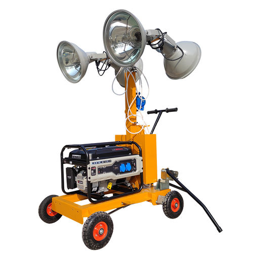 Torre de iluminación halógena - SMLV400B - XCMG - de yoduros metálicos / con motor diésel