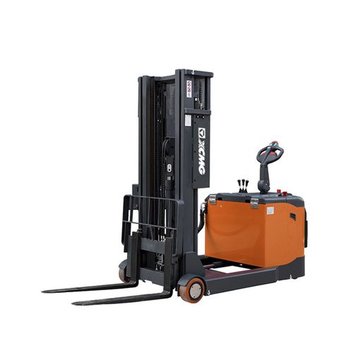 Carretilla retráctil eléctrica - XCF-PG15 - XCMG - para conductor de pie / para interior / para uso exterior