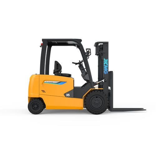 Carretilla elevadora eléctrica - XCB35 - XCMG - con operador sentado / de carga / de transporte