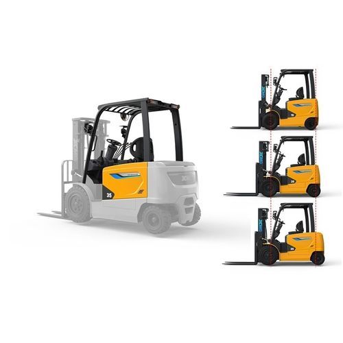 Carretilla elevadora eléctrica - XCB38 - XCMG - con operador sentado / de carga / de transporte