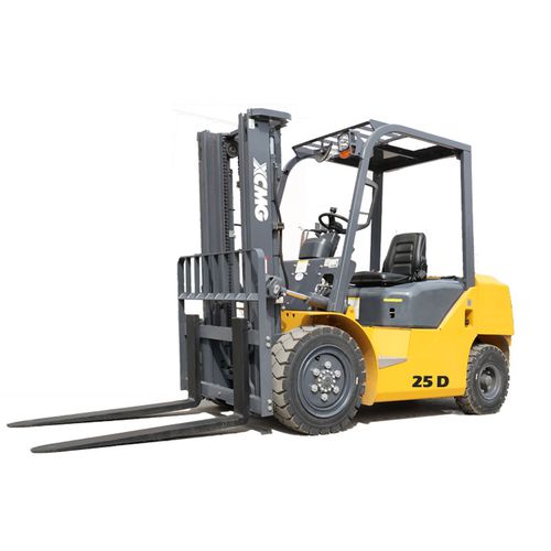 Carretilla elevadora diésel - XCB-D25 - XCMG - con operador sentado / para interior / para uso exterior