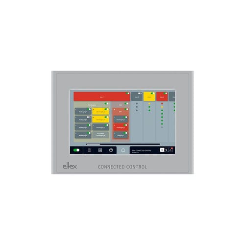 Módulo de visualización de control - ECC - Eltex-Elektrostatik-GmbH - táctil / CANopen