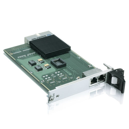 Tarjeta switch Ethernet administrable - CP342 series - Kontron - 2 puertos / Gigabit Ethernet / RJ45