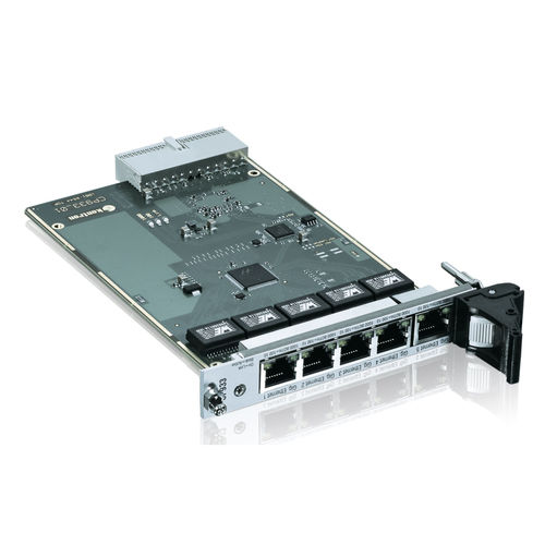 Tarjeta switch Ethernet administrable - CP933 - Kontron - 5 puertos / de nivel 2 / Gigabit Ethernet