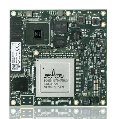 Módulo conmutador Ethernet administrable - ESC1600-PTP - Kontron - 28 puertos / de nivel 2 / de nivel 3