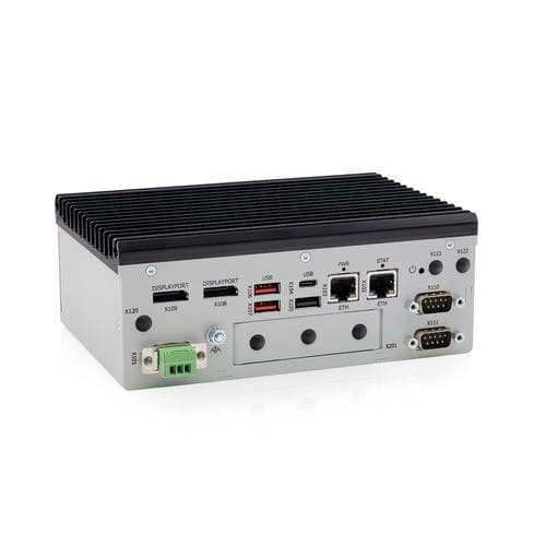 PC box - KBox A-151-AML/ADN - Kontron - expansión / en riel DIN / Intel Atom® x7211RE