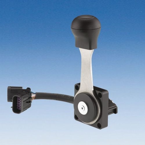 Palanca de mando electrónica - LM 100 - START s.r.l. trasmissioni e comandi - de acero inoxidable