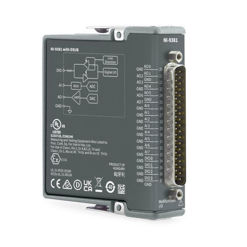 Módulo E/S digital - NI-9381 - NATIONAL INSTRUMENTS - analógico / CompactRIO / 4 entradas digitales