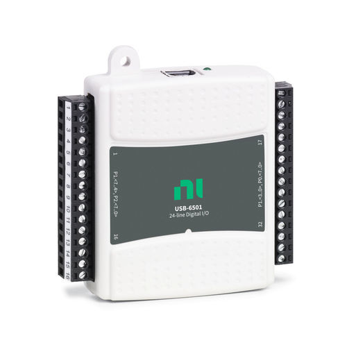 Módulo E/S digital - USB-6501 - NATIONAL INSTRUMENTS - USB / multivías / móvil