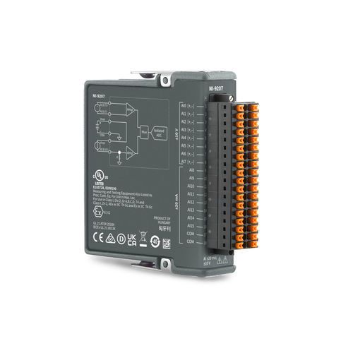 Módulo de entrada 16 canales - NI-9207 - NATIONAL INSTRUMENTS - de tensión / de corriente / empotrable