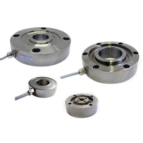 Celda de carga de tracción compresión - RKS 01 series  - HAEHNE - de precisión / de acero inoxidable / perforada