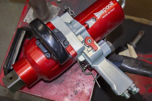 Llave de impacto hidráulica - DPH 362 - Paoli - 1 1/2" / de pistola / para altas cargas