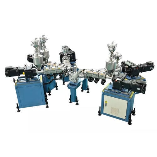 Línea de extrusión multicapas - DEKUMA Rubber and Plastic Technology - de tubos / de fuelle / para PA