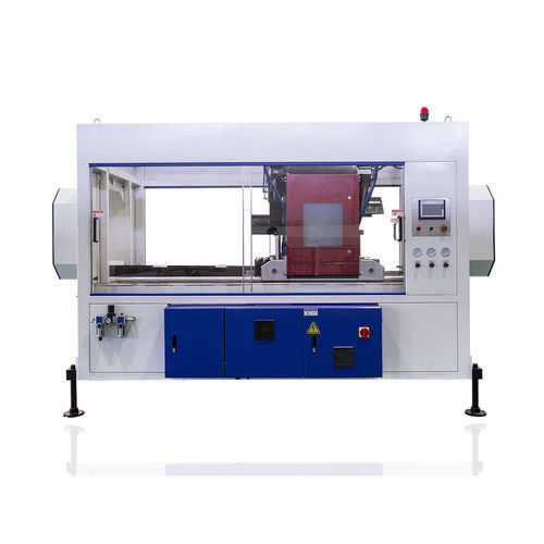 Máquina de corte de cuchilla - DKM- EFK32 - DEKUMA Rubber and Plastic Technology - para metal / para tubos de PVC / controlada por PLC