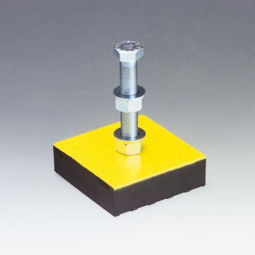 Pie de máquina - 12.2024.01 series - APSOparts® - de acero galvanizado / antivibración / de nivelación