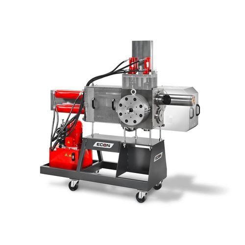 Intercambiador de filtros continuo - ESK B - ECON GmbH - con pistón doble / térmico / con cilindro hidráulico