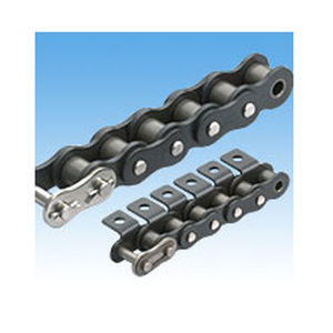 Cadena para transporte de acero - RS series - Tsubakimoto Chain - con fijación / para la industria agroalimentaria / de tamaño pequeño