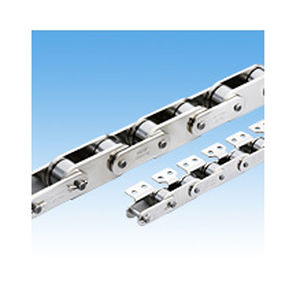 Cadena para transporte de acero inoxidable - RF series - Tsubakimoto Chain - con fijación / doble / de tamaño pequeño