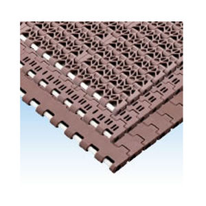 Cinta transportadora flexible - BT series - Tsubakimoto Chain - modular / de aspiración / lisa