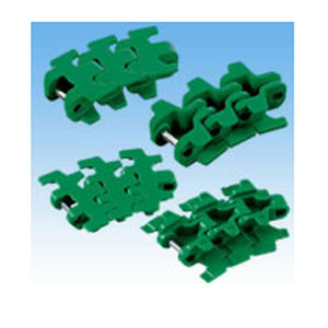 Cadena para transporte de plástico - TPUSR series - Tsubakimoto Chain - con eslabones monobloque / de láminas