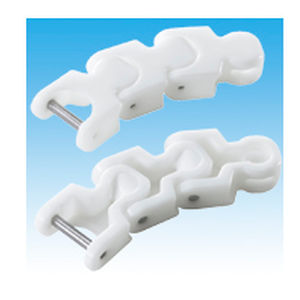 Cadena para transporte de plástico - TPUN  - Tsubakimoto Chain - con eslabones monobloque / para carga pesada